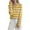 *Yellow, variant on ClodeEU Striped Sweaters for Women ,V Neck Cute Fall Winter Knitted Pullover Tops,Casual Loose Blouse Coffee,Womens Plus S