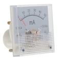 thumbnail image 4 of DYNWAVECA Plastic DC Ammeter Analog Ammeter Current Test Tools Pointer -50mA 0-50mA, 4 of 8