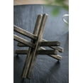 thumbnail image 3 of A&B Home Antique Gold Aluminum Abstract Decorative Object 12" x 12" x 9", 3 of 6