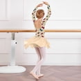 thumbnail image 6 of Grblisyd Ballet Leotards for Girls Floral Print Dance Leotards with Skirt Gymnastic Ballerina Outfit Dress Classic Long Sleeve, 6 of 6