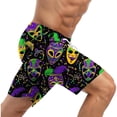 thumbnail image 4 of Vetsdori Mens Beach Shorts Dry Fit Short Pants Summer Pocket Elastic Waist Swim Trunks,Ropa Breathable Shorts for Men Casual,Size S, 4 of 5