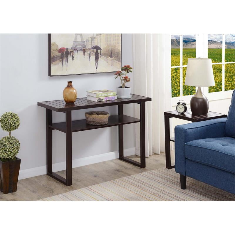 Convenience Concepts Sline Console Table In Espresso Wood Finish Canada - Nautical Sofa Table Convenience Concepts Sline Console Table In Espresso Wood Finish Canada - Nautical Sofa Table