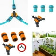 thumbnail image 6 of Watering Faucet 3 Way Brass Garden Hose Splitter Connector Y-Type Outdoor Tap, 6 of 6