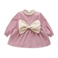 thumbnail image 1 of Cathalem Girls Dress Long Sleeve Tween Ruffled Tunic Dress,A 5, 1 of 5