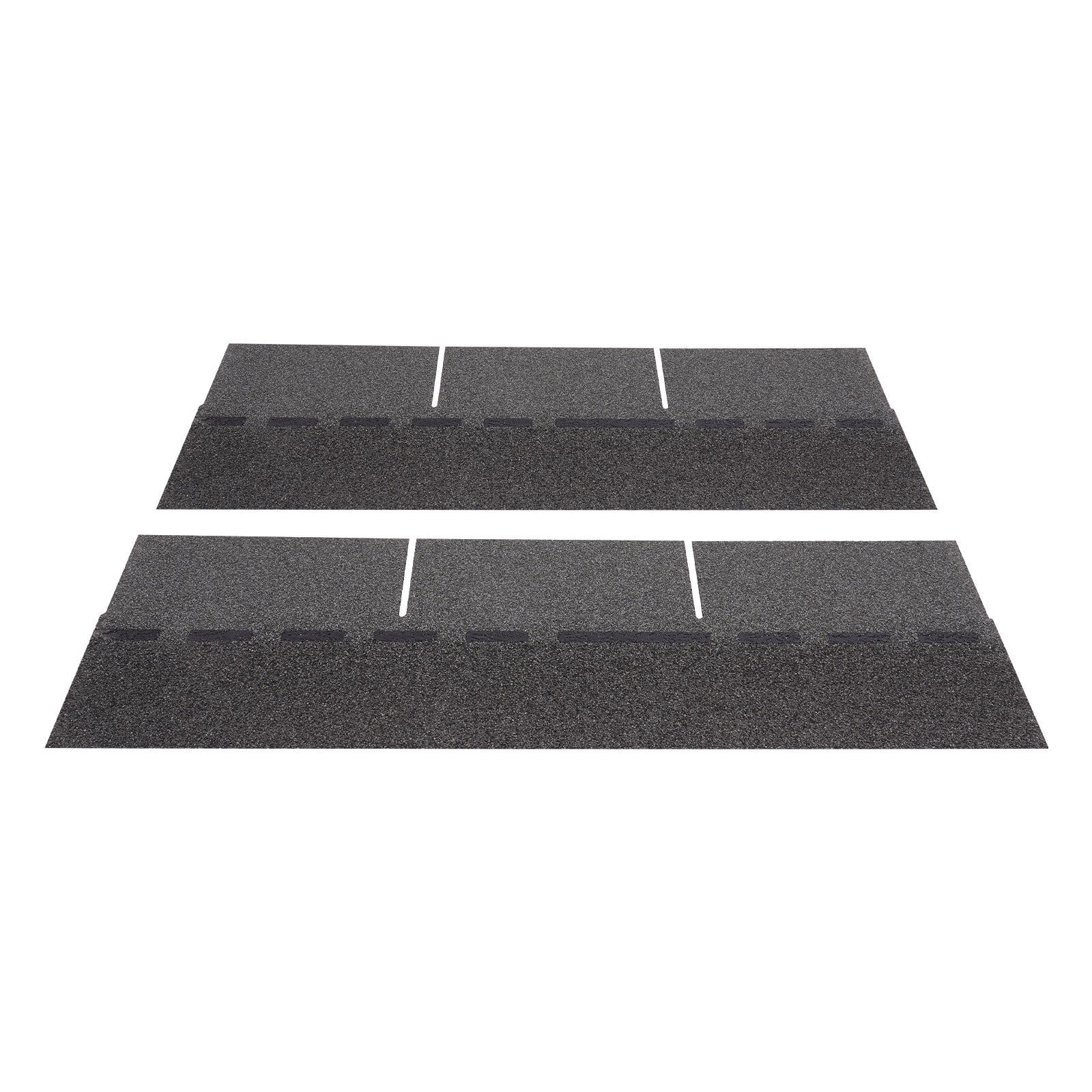 Roofing Shingles, Asphalt Shingles Roof Tiles, 21 PCs Asphalt Roof Shingles for Roof Tiles of Villas, Row Houses, Light Steel Roofs, Flat Roofs (39.37*13.11in)