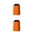 thumbnail image 1 of Injueey Cubo de basura Cubo de basura de doble capa Sin tapa Contenedor de basura Hogar Naranja 10L 2piezas, 1 of 6