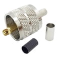 thumbnail image 1 of UHF Male Crimp PL259 Coax Connector, 1 of 1