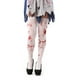 thumbnail image 1 of 1 par de medias blancas manchadas de sangre para mujer para fiesta de disfraces de Halloween, 1 of 3