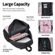 thumbnail image 4 of Disketp Sunflower Rabbit Mochila Estampada de Gran Capacidad con Lonchera y Estuche, Set de 3 Piezas para Estudiantes, 4 of 7