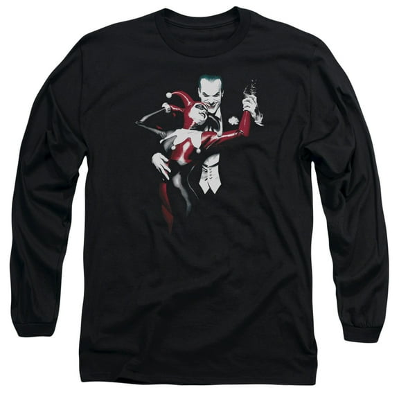 Batman Men's Harley And Joker Long Sleeve XX-Large Black