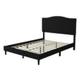 thumbnail image 2 of Manuel Upholstered Platform Bed Black - Queen, 2 of 5