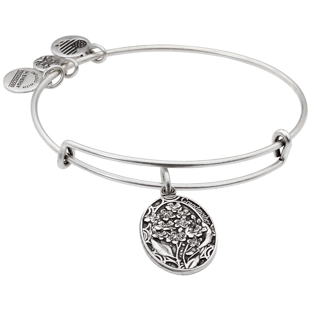 Alex and Ani - Women's Because I Love You Grandmother Lily Bangle ...