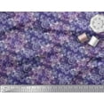 thumbnail image 2 of Soimoi Purple Poly Georgette Fabric Star,Circle & Swirls Abstract Fabric Prints By Yard 42 Inch Wide, 2 of 3