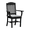 Black, variant on Keystone Amish Co. Classic Poly Composite Dining Chair with arms, Black