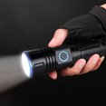 thumbnail image 5 of Hvmvliv Bright Flashlight Rechargeable Flashlights High Lumenss Small Flashlight Powerful Flashlight with Zoomable 4Modes Flashlights for Emergencies Black, 5 of 9