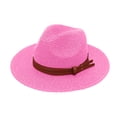 thumbnail image 2 of Noric Women Wide Brim Sun Hat Foldable UV Protection with Belt Summer Beach Cap Floppy Hat for Vacation Travel, 2 of 7