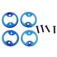 thumbnail image 1 of 4 Piezas Placa de Pedal de Bicicleta Arco Confort Accesorios de Bicicleta para Reemplazo Estable Azul, 1 of 8