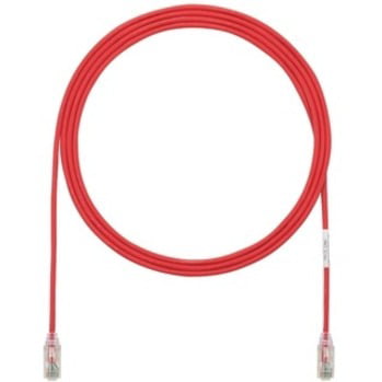 Panduit Tx6-28 Category 6 Performance - Patch Cable - Rj-45 (m) To Rj-45  (m) - 5 Ft - Utp - Cat 6 - Booted, Halogen-free - Red