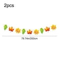 thumbnail image 3 of HHGBAD Thanksgiving Banners, Fall Party Decorations, 2 Pack, Pumpkin Sunflower Maple Leaf Turkey, Holiday Home Decor, Versatile Garland for Gatherings and Celebrations, 3 of 6