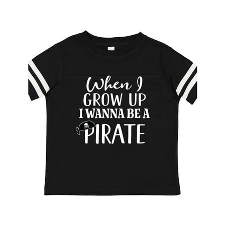 

Inktastic Pirate Kids Future Job Gift Toddler Boy or Toddler Girl T-Shirt