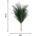 thumbnail image 2 of 60PCS Artificial Pine Needles Branches Small Pine Twigs Christmas Greenery Stems Fake Floral Picks for Christmas Garland DIY Wreath Making Supplies Home Party Wedding Winter Decoration, 2 of 6