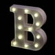 thumbnail image 5 of 3pcs Alfabeto LED A R Luces Iluminadas Carta cálida Regalo de señal BLESIY Alphabet Lights 2020 NUEVO, 5 of 8