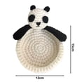 thumbnail image 6 of Opvise Duck Panda Crochet Coaster Heat-resistant Non-slip Kitchen Countertop Table Protection Handmade Mug Coffee Tea Cup Holder Decoration, 6 of 8