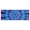 Blue Purple Tie, variant on Rainbow Tie Dye Concentric Circles Kitchen Rug Mat,Kitchen Runner Rugs Non Skid Washable,Decorative Kitchen Floor Mats for Kitchen,Sink,Laundry,17"X47"
