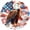 W01, variant on Wind Spinners 9.8 Inch Iron Wind Chime Printed Majestic Eagle, Hanging Wind Sculptures for Garden Decor for Outside, Garden, Patio, Yard