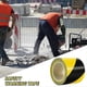 thumbnail image 2 of Yellow & Black Hazard Tape 300mx50mm PVC Warning Tape Safety Barrier Tape Upgrades Perfect for Safety Zone Indication, 2 of 4