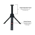thumbnail image 5 of onn LED RGB Ring Light with Tripod Stand, Adjustable Height, Phone Holder & Bluetooth Remote for Selfies, TikTok, YouTube, Zoom, and Makeup, 5 of 16