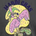 thumbnail image 3 of CafePress - Mardi Gras Flamingo T Shirt - Mens Comfort Colors Shirt, 3 of 5
