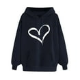 thumbnail image 3 of Elvqul Pullover Hoodies Women Under $5 Comfortable Sweatshirts Women Graphic Hooded Tops, 3 of 5
