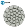 thumbnail image 1 of Diamond Dry/Wet Polishing Pads For Stone 4 Inch 4 Step High Resin Concentration, 1 of 7