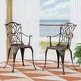 thumbnail image 3 of Tucson Dining Chair, Black Copper, 3 of 9