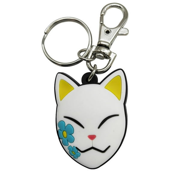 Key Chain - Demon Slayer - Makomo Warding Mask Pvc Keychain