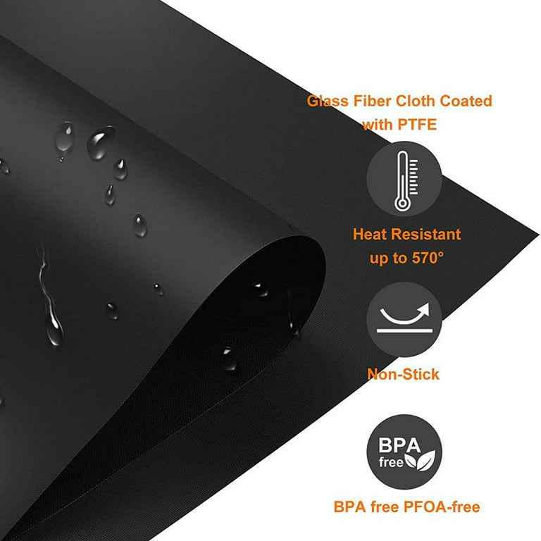 Heat Resistant Reusable PTFE Glass Fiber Cloth for Gas Stove Protector -  China Stove Cover, Fiberglass Mat