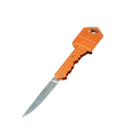 

KLFGJ Cutter Mini Key Portable Folding Pocket Outdoor Multifunctional Fruit Stainless Steel 1PC