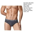thumbnail image 7 of zeranth Men Briefs Low Waist Elastic Breathable Soft Intimate Anti-septic Sweat Absorption Plus Size Men Underpants Men Clothing, 7 of 7