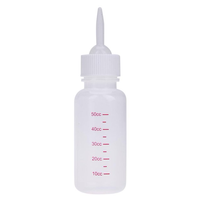 Botella para cachorros y gatitos de 50ml, biberón para lactancia de mascotas, alimentador de agua y leche para lactancia, biberón para gatos recién nacidos