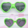 thumbnail image 2 of Lunettes de Soleil Unisexes Mignonnes en Forme de Cœur Love, 2 of 2