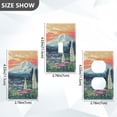 thumbnail image 7 of Yayeee Toggle Light Switch Wall Plate 1-Gang 4.5"x2.7" Home Decorative Outlet Cover, Floral Mountain, 7 of 7