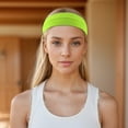 thumbnail image 6 of Unique Bargains Compression Headband Elastic Headband for Sport Light Green 1 Pc, 6 of 6