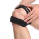 thumbnail image 3 of KAKOWELY Rodillera deportiva de silicona con tiras de protección, transpirable, para baloncesto, escalada (negro), 3 of 4