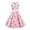 Pink2, variant on SOFTCCLO Dresses for Girls Sweet Vintage Polka Dot Peter Pan Collar Cinched Waist Sleeveless Casual Dress Size 13-14Y