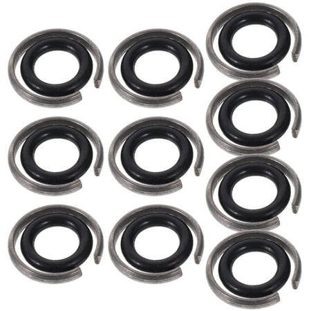YEAHIBABY 10 Sets Wrench Holder Rings Impact Friction Circular Assorted Color for Mechanics Use
