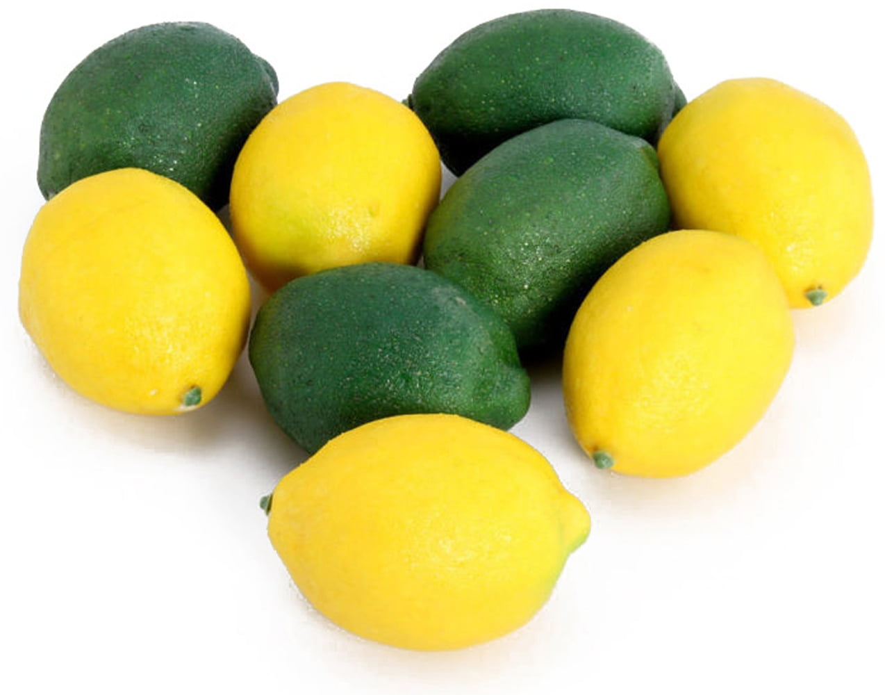 PlayWorld Kitchen Connection Yellow And Green Lifelike Lemons Playset Food - Yellow/Green