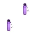 thumbnail image 3 of Sonducket Taza de agua de 560ml, cuerda anticaída para exteriores, taza de leche de jugo de plástico, tazas esmeriladas para viajes al aire Violeta 2Conjunto, 3 of 6