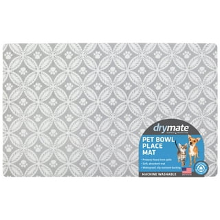 VCEPJH Absorbent Dog Mat for Food and Water Bowls - 2 Pack 32x20 inch Large  Pet Feeding