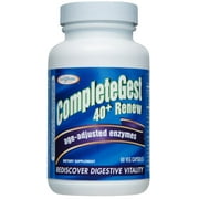 Enzymatic Therapy CompleteGest 40+ Renew Vegetarian Capsules, 60 Ct
